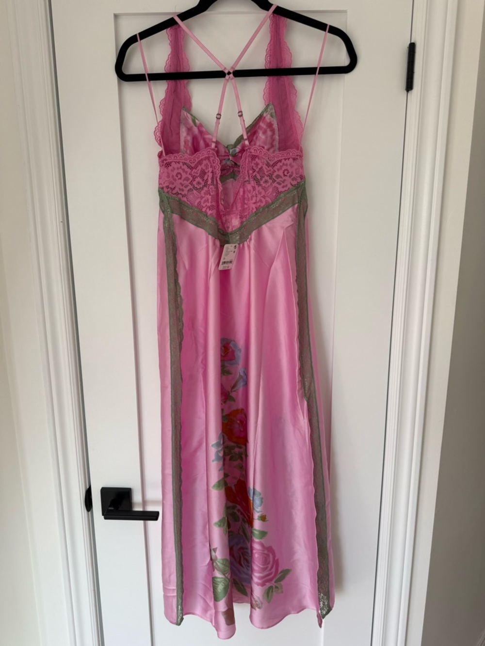 Free People Intimately Slip Dress Just Dreamy Maxi Sweet Lilac Romantic Vintage - Picture 7 of 9